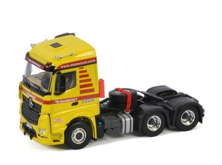 WSI MB ACTROS MP4 STREAMSPACE - MAMMOET, Hobby en Vrije tijd, Modelauto's | 1:50, Zo goed als nieuw, Bus of Vrachtwagen, Wsi, Ophalen of Verzenden