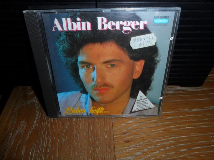 Originele CD:  Albin Berger - Lieben heißt...., Cd's en Dvd's, Cd's | Schlagers, Gebruikt, Ophalen of Verzenden