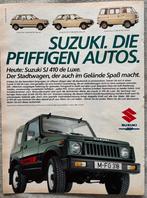 Advertentie 1984 Suzuki SJ410 Samurai, Verzenden, Zo goed als nieuw, Auto's