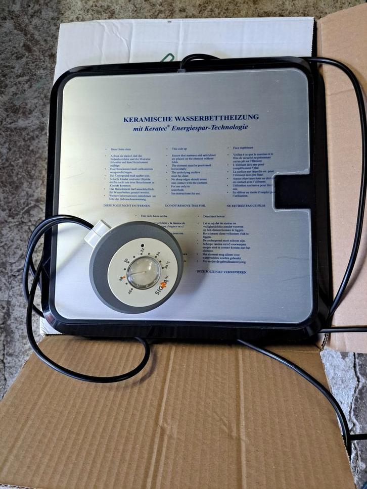 Keramische Waterbedverwarming met Keratec, Huis en Inrichting, Slaapkamer | Bedden, Gebruikt, Ophalen of Verzenden