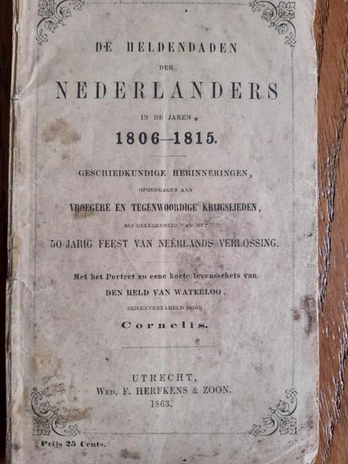 Geschiedenis 1863, Boeken, Geschiedenis | Stad en Regio, Gelezen, 19e eeuw, Ophalen of Verzenden