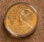 Penning - Beatrix - Gravin van Katzenelnbogen, Postzegels en Munten, Penningen en Medailles, Ophalen of Verzenden, Overige materialen