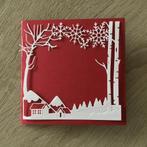 Dubbele kaart met opleg kerst, Ophalen of Verzenden, Zo goed als nieuw, Papier of Karton