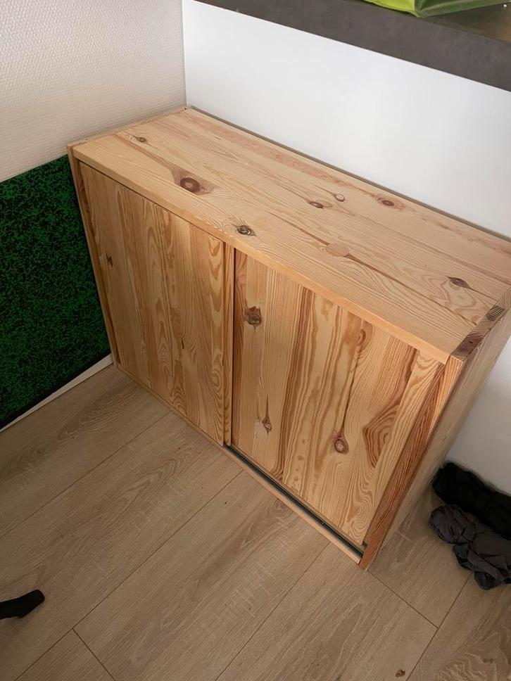 IVAR schuifdeur kast IKEA, Huis en Inrichting, Kasten | Dressoirs, Zo goed als nieuw, 25 tot 50 cm, Ophalen