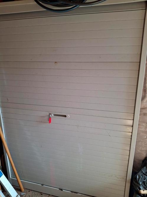 Archief roldeur kast met sleutel., Huis en Inrichting, Kasten | Roldeurkasten en Archiefkasten, Gebruikt, 150 tot 200 cm, 100 tot 150 cm