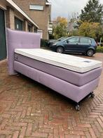 Elektrisch Hoog Laag Bed 90x200 + Matras en topper, Huis en Inrichting, Ophalen, Verstelbaar, 90 cm, Zo goed als nieuw