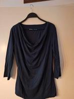 Dames shirt bien bleu maat L blauw, Ophalen of Verzenden, Gedragen, Blauw, Korte mouw