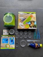 Natuur/insecten explorer met handmicroscoop, Ophalen of Verzenden