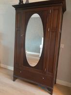 Kast met spiegel, Antiek en Kunst, Antiek | Meubels | Kasten, Ophalen