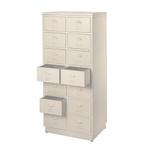 SHOWROOM Vintage Ladekast Retro Apotheek Refurbished Wit, Huis en Inrichting, Info@dehanzeherten.nl, 5 laden of meer, 100 tot 150 cm