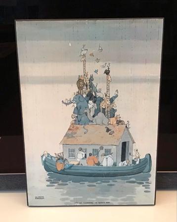 W. Heath Robinson - Lente schoonmaak Noach's Ark beschikbaar voor biedingen