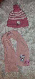 Hello Kitty sjaal en muts, 134 t/m 140, Ophalen of Verzenden, Zo goed als nieuw, Meisje