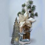 1 rivièra maison kerst bottle&1RM strik& 1 hert & 1 led tree, Ophalen of Verzenden, Nieuw, Binnen