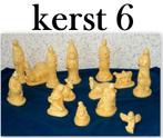 Kerst 6 -- 14 delige gipsen kerstgroep kerst beelden, Ophalen of Verzenden, Zo goed als nieuw