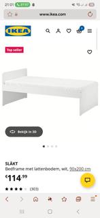2x Nieuw Ikea Slakt bedframe + lattenbodem, Huis en Inrichting, Slaapkamer | Bedden, Ophalen