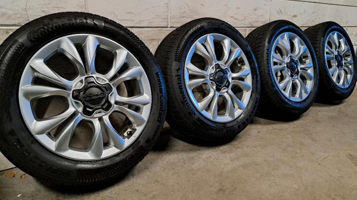 Lm-velgen Fiat 500X Croma Compass 159 Giulia 215/55/17, Auto-onderdelen, Banden en Velgen, Banden en Velgen, Winterbanden, 17 inch