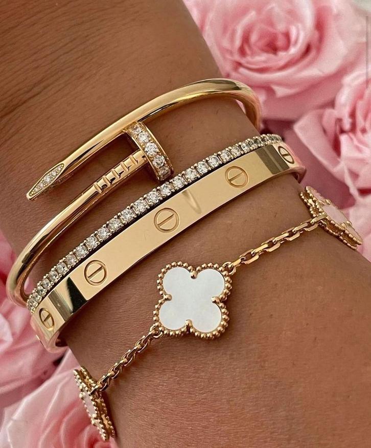 Cartier arbanden, Sieraden, Tassen en Uiterlijk, Armbanden, Nieuw, Goud, Ophalen of Verzenden