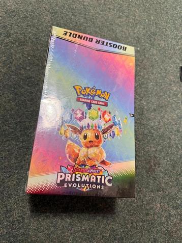 Pokémon Prismatic Evolutions Booster Bundle Display FOLIE! beschikbaar voor biedingen