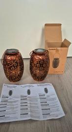 2x Qomolo Solar Lantaarns - Tuinverlichting, Tuin en Terras, Fakkels, Ophalen of Verzenden, Nieuw