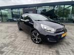 Kia Rio 1.2 CVVT Super Pack (bj 2013), Auto's, Kia, Euro 5, Gebruikt, 4 cilinders, Zwart