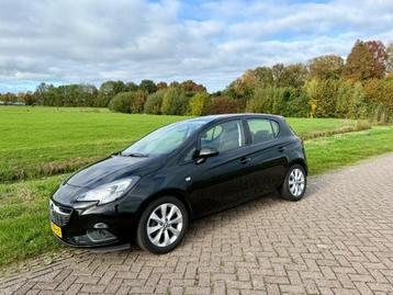 Opel Corsa1.4 (APK 02/27) 66KW/90PK 2018 Zwart + Wint.banden beschikbaar voor biedingen