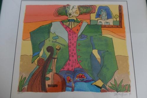Zeefdruk Dagboek II Patty Harpenau 48/150 ingelijst, Antiek en Kunst, Kunst | Litho's en Zeefdrukken, Ophalen