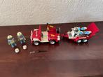 playmobil terreinwagen met aanhanger en motoren, Kinderen en Baby's, Speelgoed | Playmobil, Ophalen, Gebruikt, Complete set
