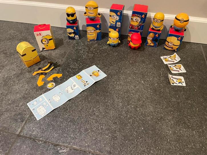 Diverse minions McDonald’s Happy meal, Verzamelen, Poppetjes en Figuurtjes, Nieuw, Ophalen