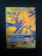 Pikachu en zekrom GX tag team, Ophalen of Verzenden, Zo goed als nieuw