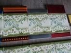17 stuks randtegels art nouveau 15.2x15.2 cm = 260 cm, Antiek en Kunst, Ophalen