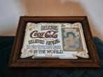 Reclamespiegel Coca Cola, Antiek en Kunst, Ophalen of Verzenden, Rechthoekig, Minder dan 50 cm