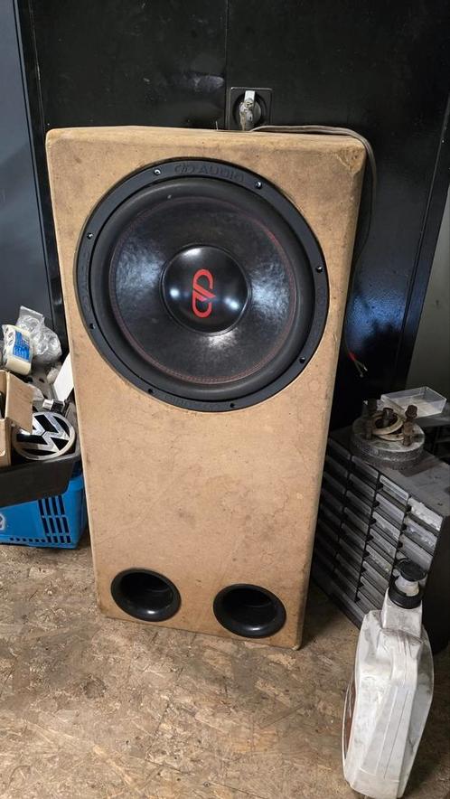 Digital design 15" subwoofer redline, Auto diversen, Autospeakers, Gebruikt, Ophalen