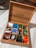 Houten theedoos Pickwick, Ophalen of Verzenden, Zo goed als nieuw, Overige houtsoorten, Minder dan 50 cm