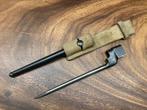 WW2 No.4 MKII Lee Enfield (spijker)bajonet met frog, Verzamelen, Ophalen of Verzenden, Landmacht, Engeland, Mes of Dolk