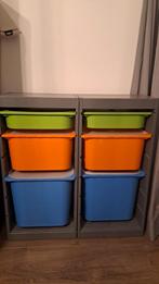 2 x trofast opbergkast met bakken van Ikea, Kinderen en Baby's, Kinderkamer | Commodes en Kasten, Ophalen, Gebruikt, 75 tot 100 cm