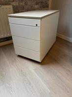Bureauladekast van metalen eiken – zo goed als nieuw!, Huis en Inrichting, Ophalen, Minder dan 50 cm, Zo goed als nieuw, 3 of 4 laden