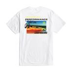 LOSER MACHINE X MOONEYES HIGH PERFORMANCE T-SHIRT WHITE, Ophalen, Nieuw, Wit, Loser machine x mooneyes