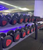 Ziva Dumbbell Set 10-40 kg met Technogym rekken!, Sport en Fitness, Ophalen, Gebruikt, Armen, Dumbbell