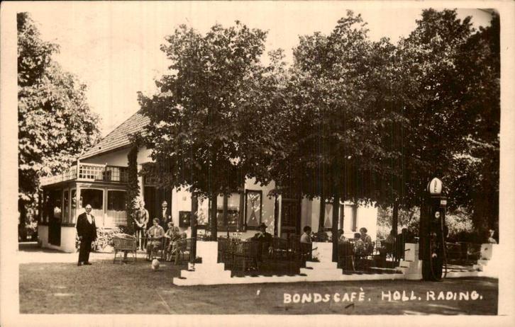 Hollandse Rading - Bondscafé, Verzamelen, Ansichtkaarten | Nederland, Gelopen, Utrecht, Voor 1920, Ophalen of Verzenden
