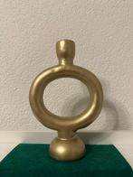 Gouden kandelaar (beton), Overige materialen, Overige kleuren, Ophalen of Verzenden, Zo goed als nieuw