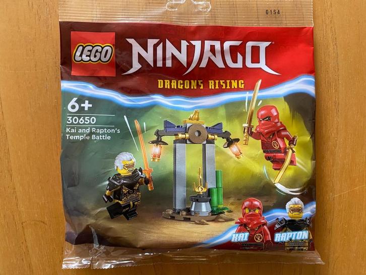 Lego 30650 Ninjago Kai en Rapton's Tempelstrijd (Polybag), Kinderen en Baby's, Speelgoed | Duplo en Lego, Nieuw, Lego, Complete set