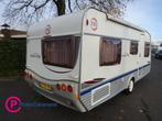 Tec Travelking 555 Frans Bed + Rondzit #AKTIEPRIJS#, Caravans en Kamperen, Caravans, T.E.C., 7 tot 8 meter, Bedrijf, Schokbreker