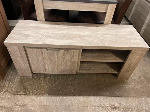 Tv-meubel grijs robuuste look, Huis en Inrichting, Kasten | Televisiemeubels, Minder dan 100 cm, 25 tot 50 cm, Ophalen