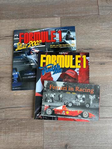 Oude Formule 1 Boeken beschikbaar voor biedingen