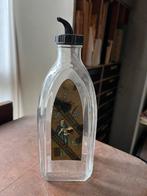 Vintage Glazen Inkt Fles met Etiket Talens & Zoon, Antiek en Kunst, Antiek | Glas en Kristal, Ophalen of Verzenden