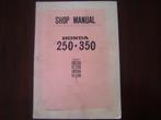 Honda CB250 CB350 CL250 CL350 1971 shop manual handboek, Motoren, Handleidingen en Instructieboekjes, Honda