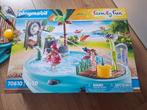 Playmobil familie fun zwembad  70610, Kinderen en Baby's, Speelgoed | Playmobil, Ophalen of Verzenden, Zo goed als nieuw, Complete set