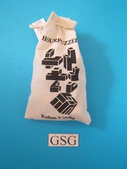 Hourpuzzel kubus nr. 9204-01, Ophalen of Verzenden, Nieuw