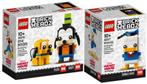 Lego Brickheadz: 40377 Donald Duck + 40378 Goofy & Pluto, Ophalen of Verzenden, Nieuw, Complete set, Lego