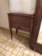 Oud kastje met roldeur., Antiek en Kunst, Ophalen